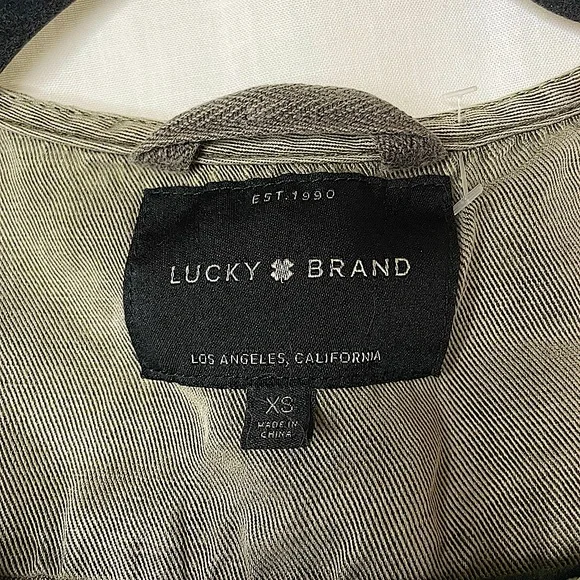 COPY - Lucky Brand Military Jacket Size XS - Picture 2 of 7